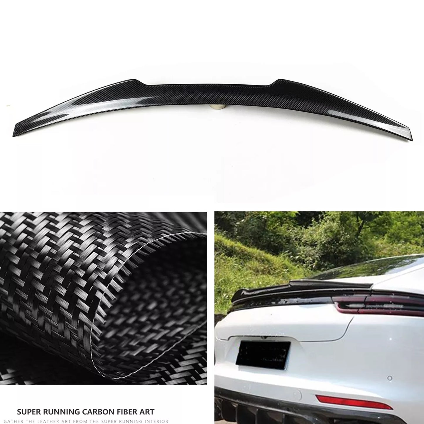Rear Boot Spoiler Wing Lip for Porsche Panamera 971 (2017-2019)