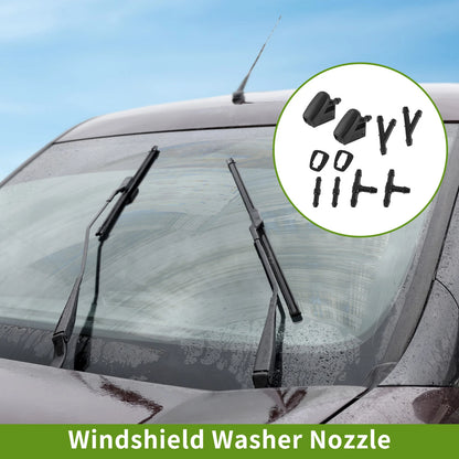 Windshield Washer Nozzle & Hose Connector for Ford