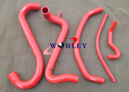 Blue Silicone Radiator Heater Hose for Ford AU Falcon 4.9L V8 (1998-2002)