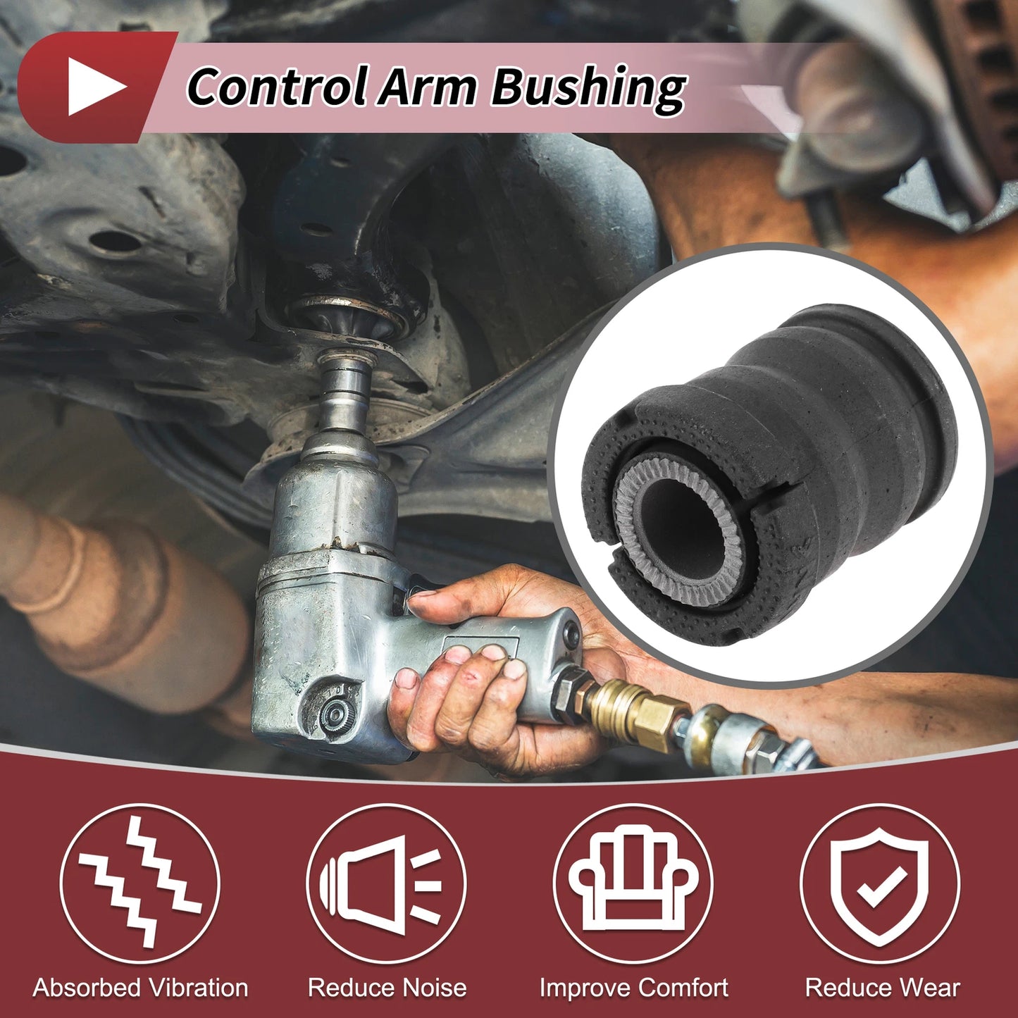 Rear Control Arm Bushing for LEXUS RX300, TOYOTA CALDINA, CAMRY (2001-2003)