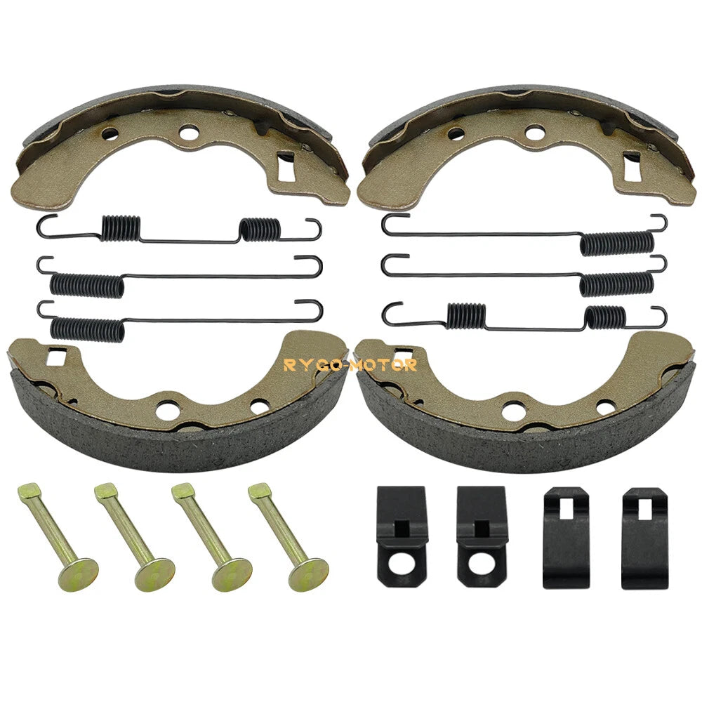 Rear Brake Shoes & Springs Pins for Kawasaki Mule 1000