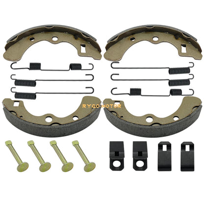 Rear Brake Shoes & Springs Pins for Kawasaki Mule 1000