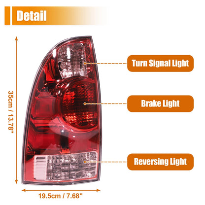Car Tail Light Assembly for Toyota Tacoma 2005-2015 Rear Brake Lamp