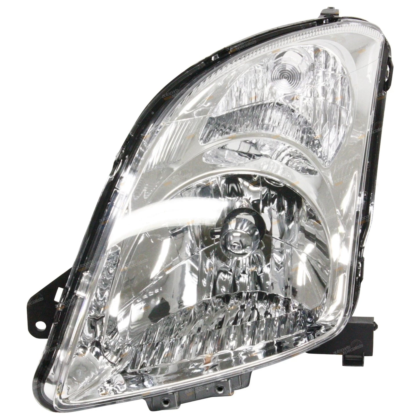 Pair Chrome Headlights for Suzuki Swift Hatch (2005 - 2010)