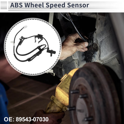 ABS Wheel Speed Sensor 1 Pc Front Left for Toyota Camry (2007–2011)