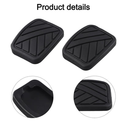 2 x Brake Pedal Pad Covers For Suzuki Swift / Vitara / Samurai (1981–1998)