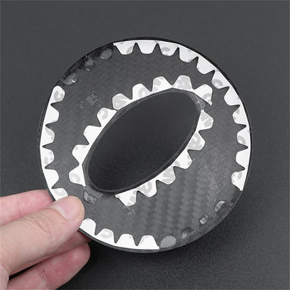 Steering Wheel Panel Cover Trim for Subaru WRX (2022-2024) Carbon Fiber