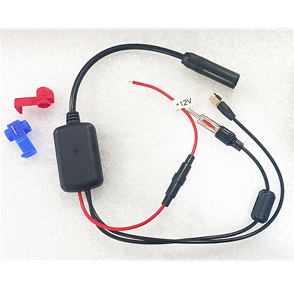 DAB+ AM/FM Digital Radio Signal Amplifier Booster for Car Stereo Antenna