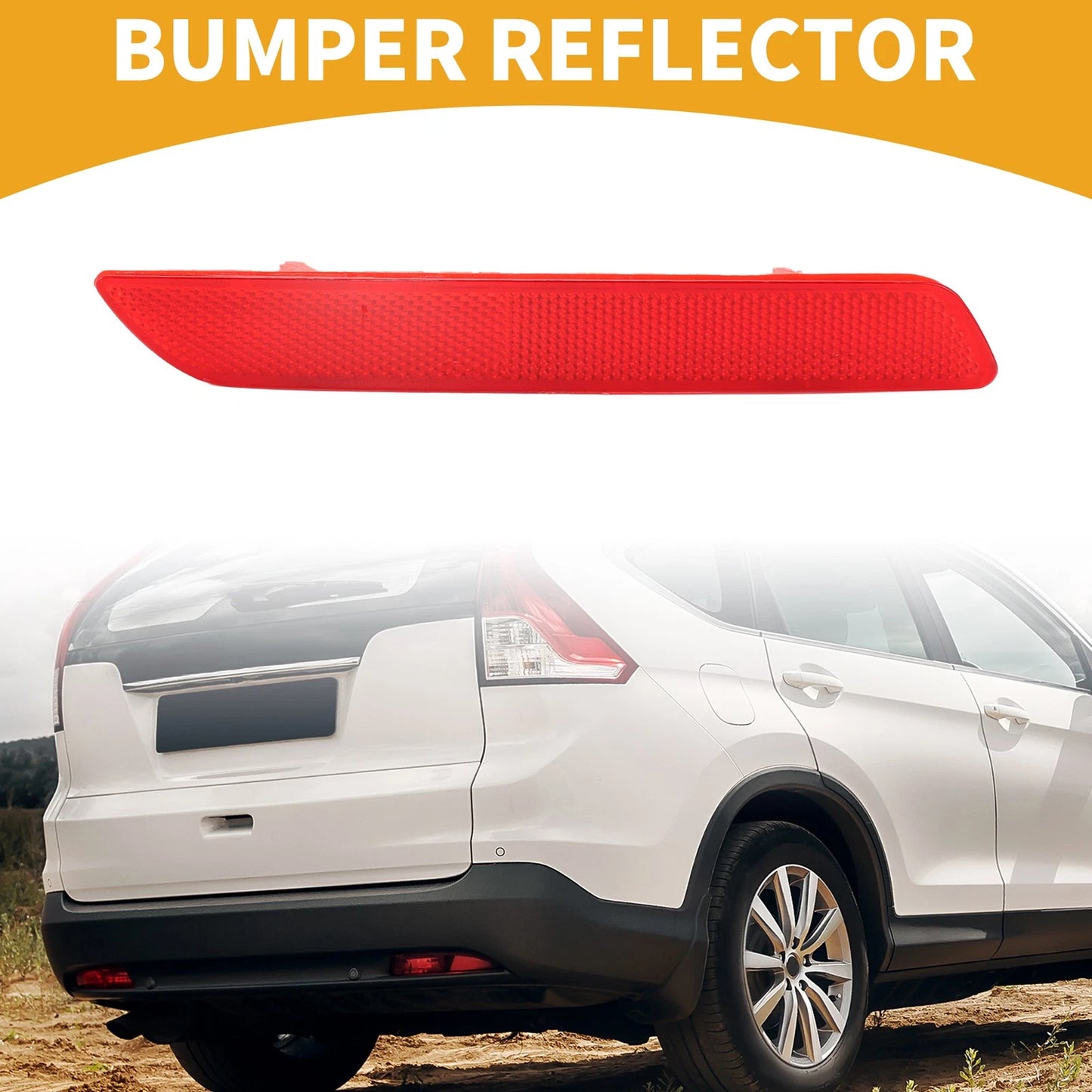 Rear Left Bumper Reflector for Honda CR-V (2010-2011)