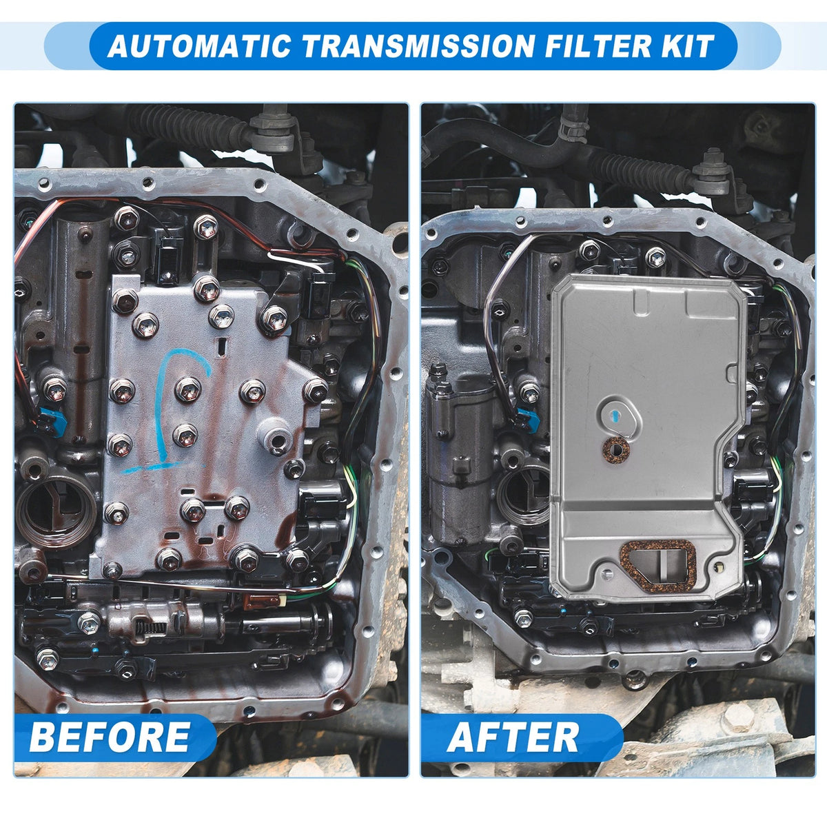 Transmission Filter Oil Pan Gasket Kit for Toyota 4Runner (1996-2002)