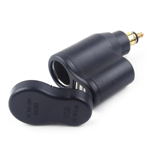 12-24V Dual USB Charger Adapter for BMW F800GS F700GS R1200GS (2013-2020)