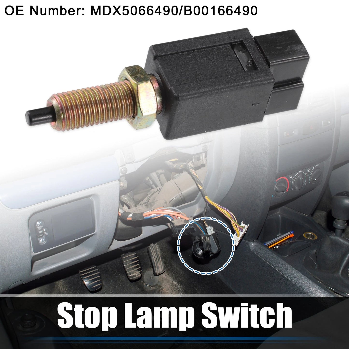 Brake Light Switch for Mazda Miata, Toyota 4Runner (1990-2005, 1984-1991)