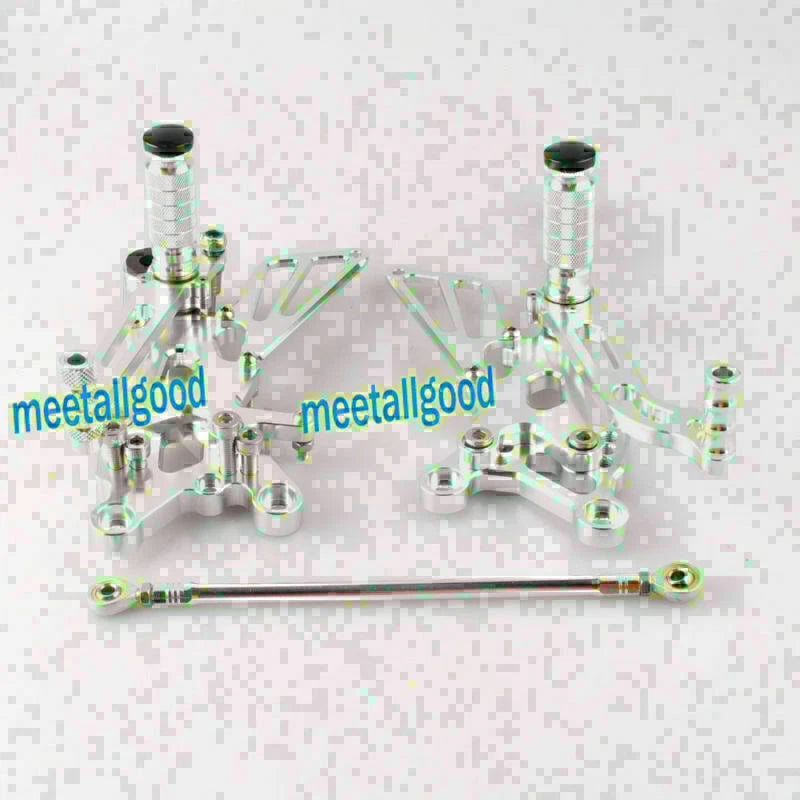 CNC Racing Footpeg for Yamaha YZF R6 2006-2010 - Silver Anodized Rearset
