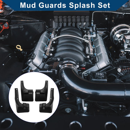 Mud Flaps Splash Guards 1 Set for Toyota Yaris (2014-2023)