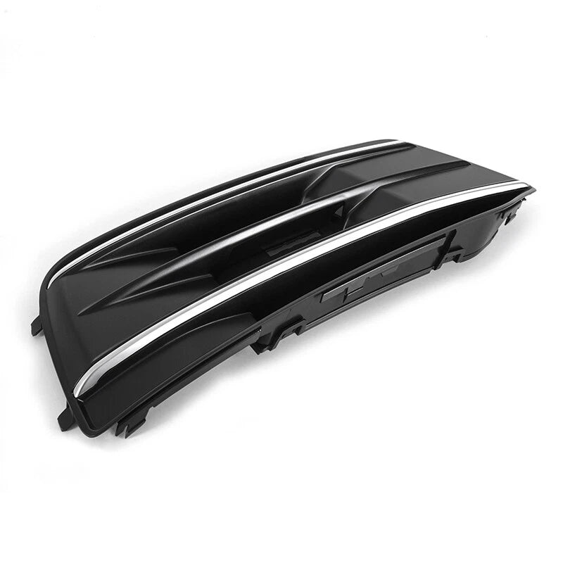 Front Bumper Lower Grill Fog Light Lamp Grille Cover for Audi Q5 (2018-2020)