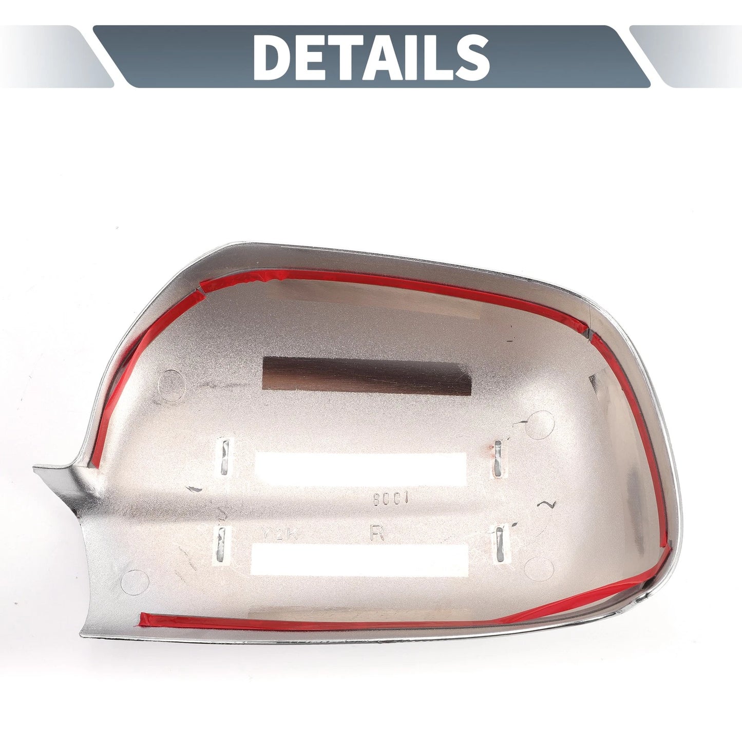 Chrome Plated Rearview Mirror Cover for Honda CR-V (2002-2006)