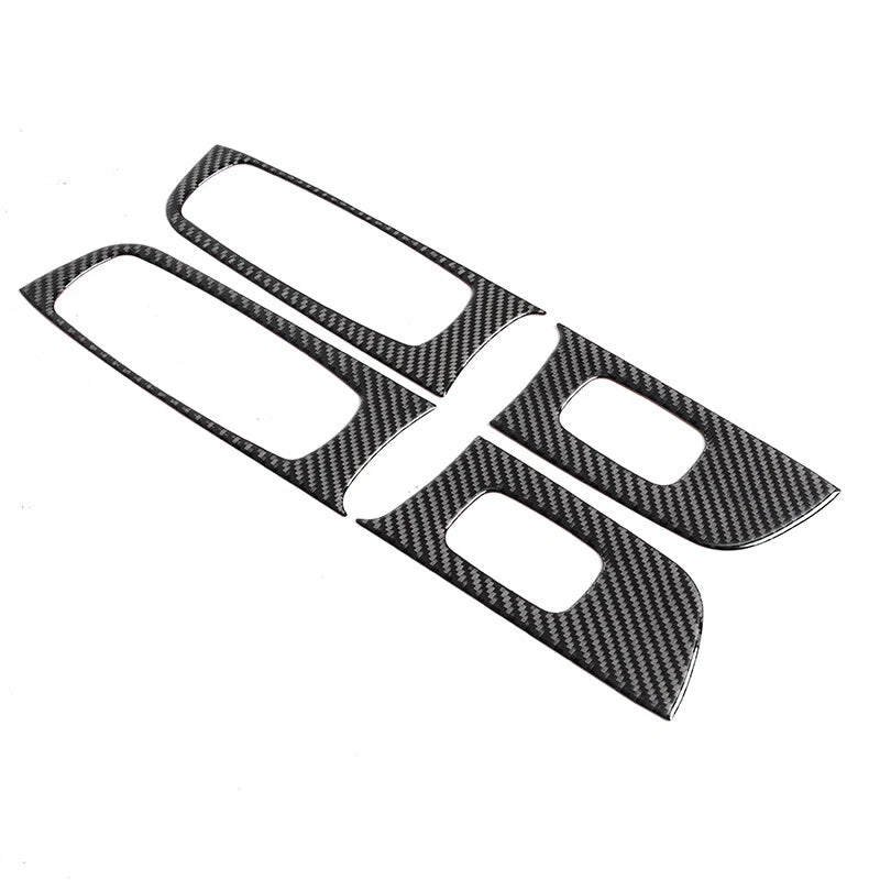 Real Carbon Fiber Window Lift Switch Panel Trim for Dodge Charger (2011-2014)