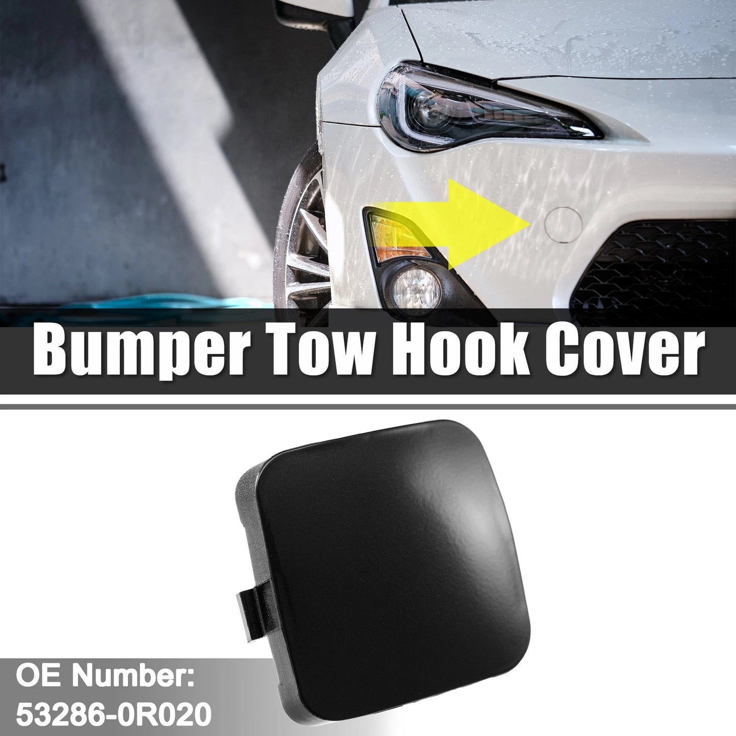 Front Right Bumper / Tow Eye Hook Cover Cap for Toyota RAV4