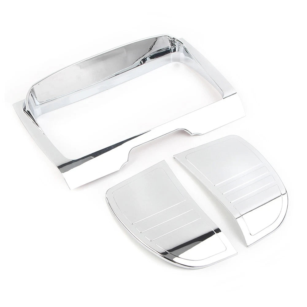 Chrome Stereo Trim Fairing for Harley Touring Street Glide FLHX (2014-2023)