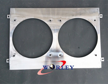 Aluminum Radiator Shroud + Fan for Nissan Skyline R33 R34 GTR GTST (1995-2002)