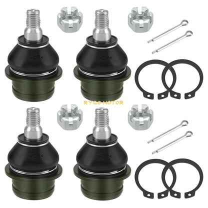4 x Upper & Lower Ball Joints for Suzuki KingQuad 450/500/700/750 4x4 (2005–2023)