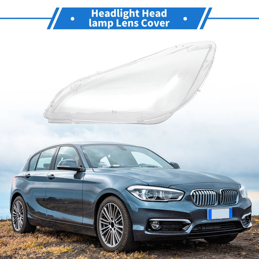 1 Pc Front Right Headlight Lens Cover for BMW X1 (2010-2015) Clear