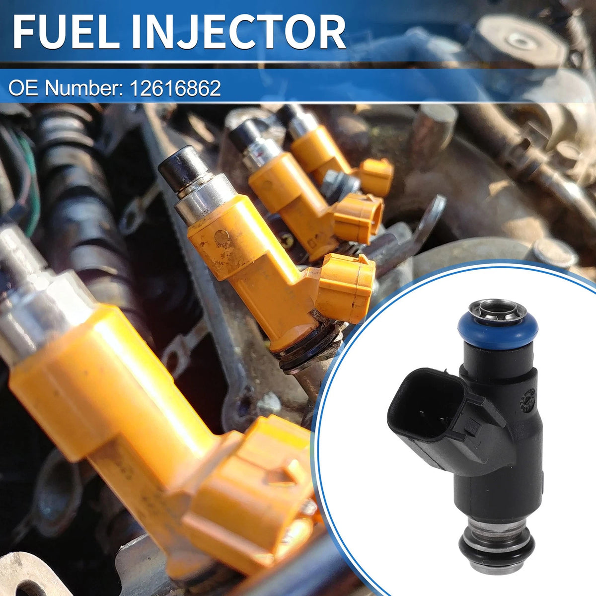 1 x 3.5L 3.9L Fuel Injector for Chevrolet Impala (2006 - 2011)