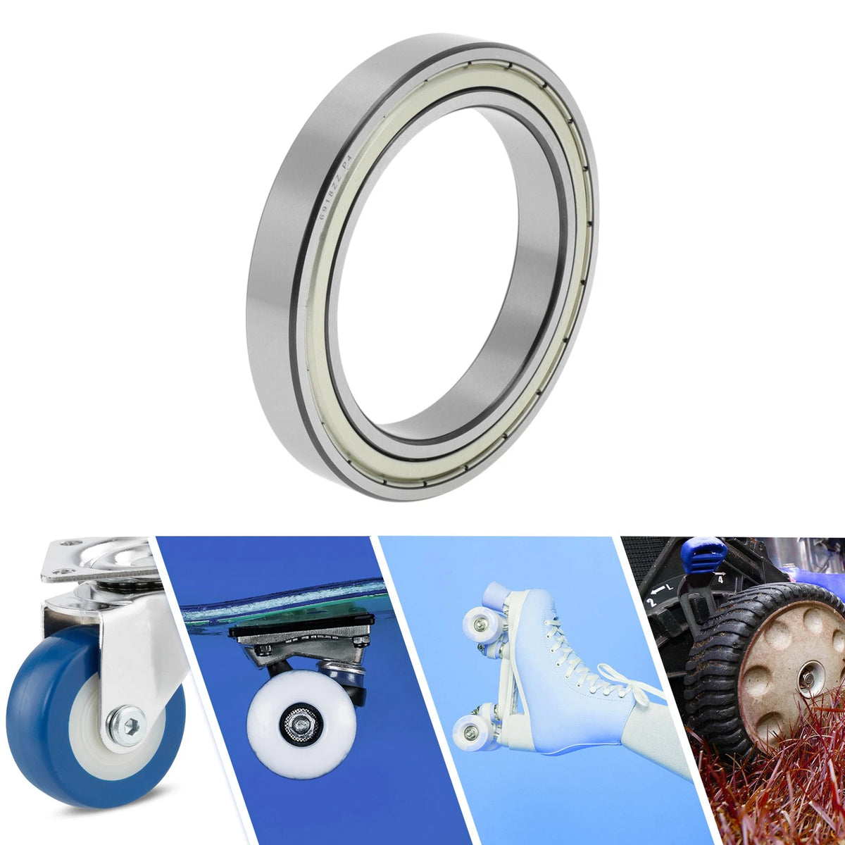 Deep Groove Ball Bearings 90x125x18mm for Scooter Skateboard Wheel