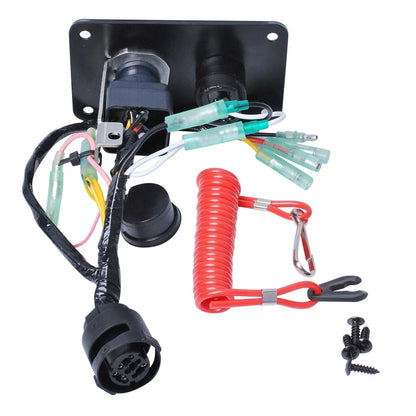 Outboard Key Switch Assembly Panel for Yamaha 704 Series