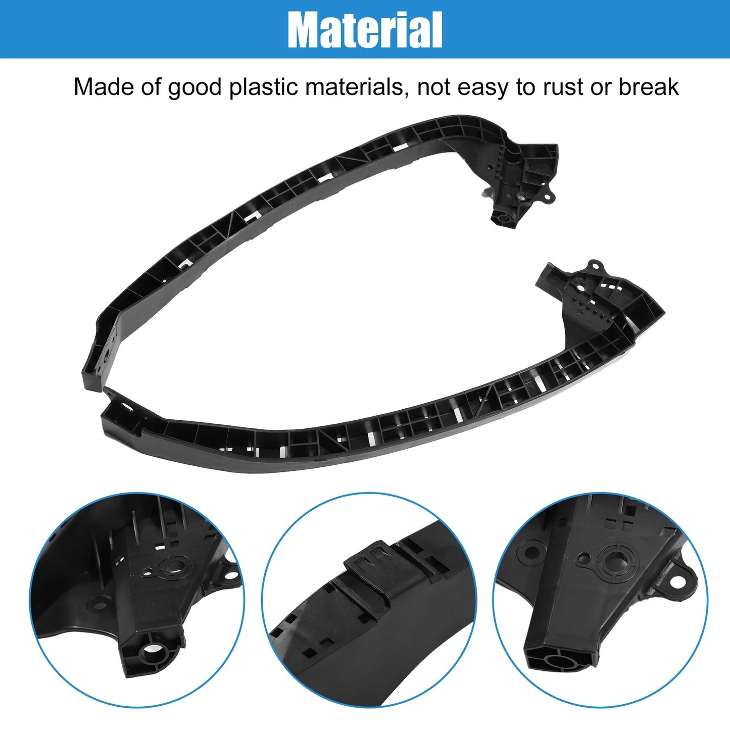 Pair Driver Passenger Side Headlight Support Mount Bracket for Acura TSX