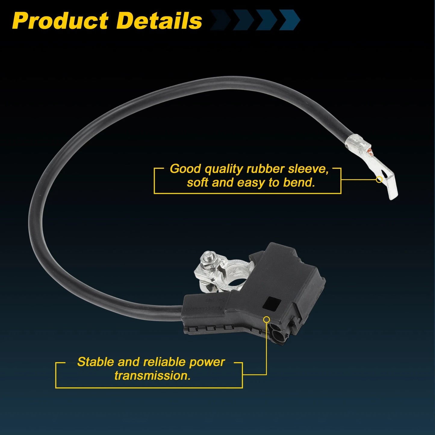 Battery Negative Cable for BMW X1 X3 X5 X6 F18 F01 F02 F07 F10 (2010-2023)