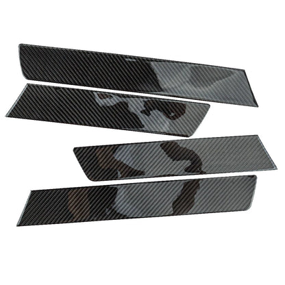 4 x Carbon Fiber Interior Door Cover Strips for Honda CR-V (2007-2011)
