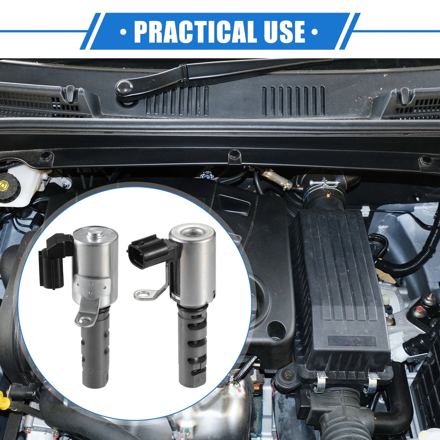 2 x Oil Control Variable Valve Timing VVT Solenoid for Toyota