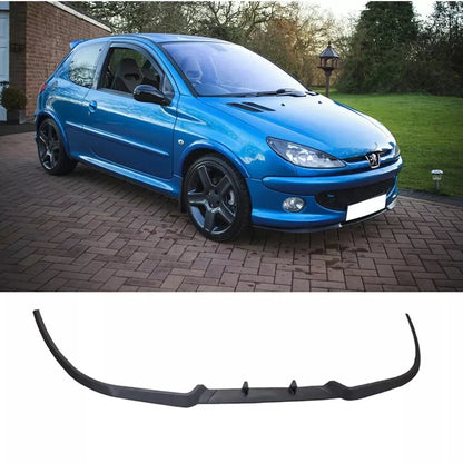 Front Bumper Lip 3 Pcs for Peugeot 206 (2000-2010)