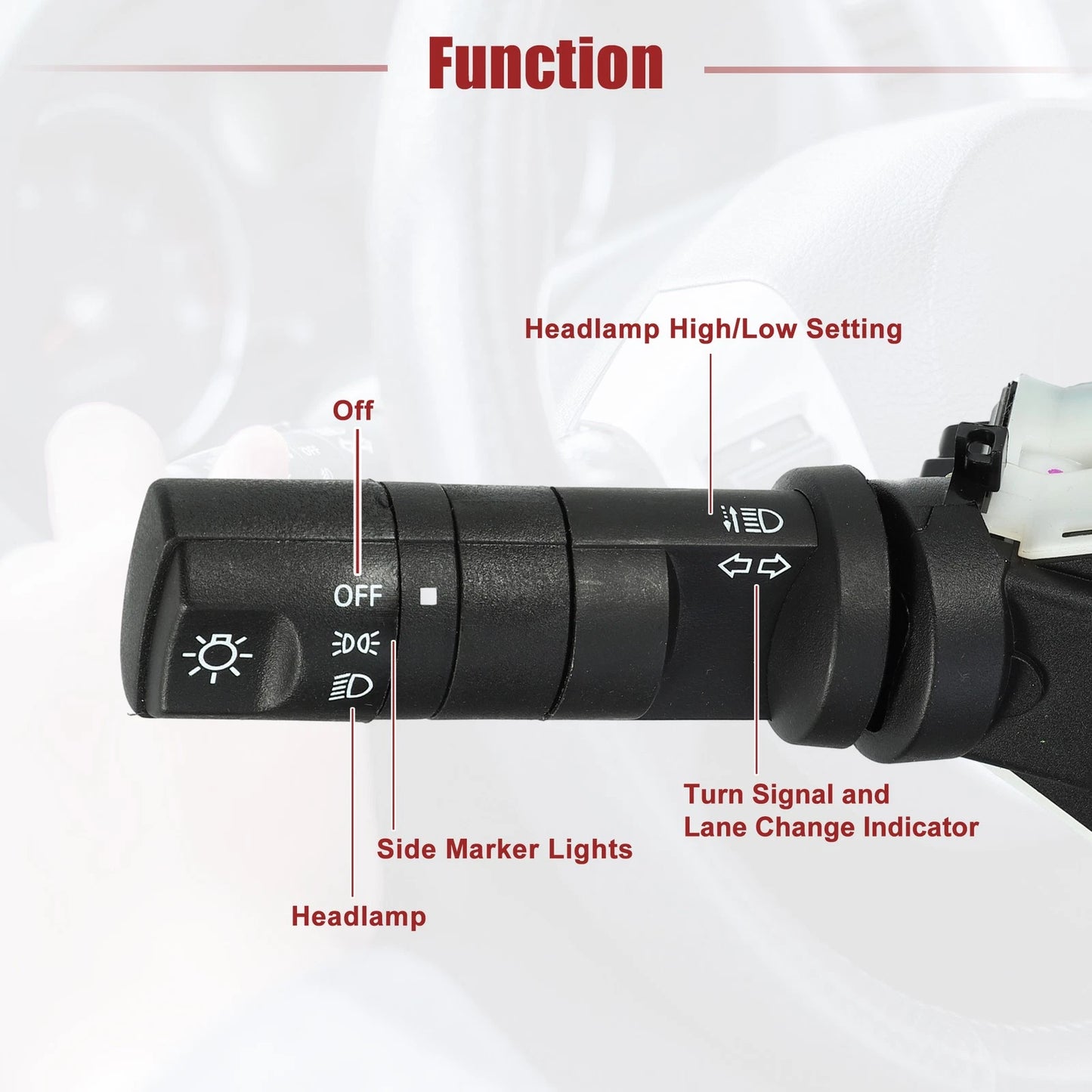 Turn Signal Switch for Nissan Frontier 2010-2016