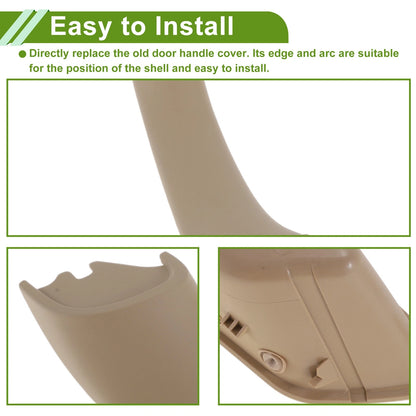 Door Panel Handle Pull Trim Cover for BMW 5 Series (2011-2016) Beige