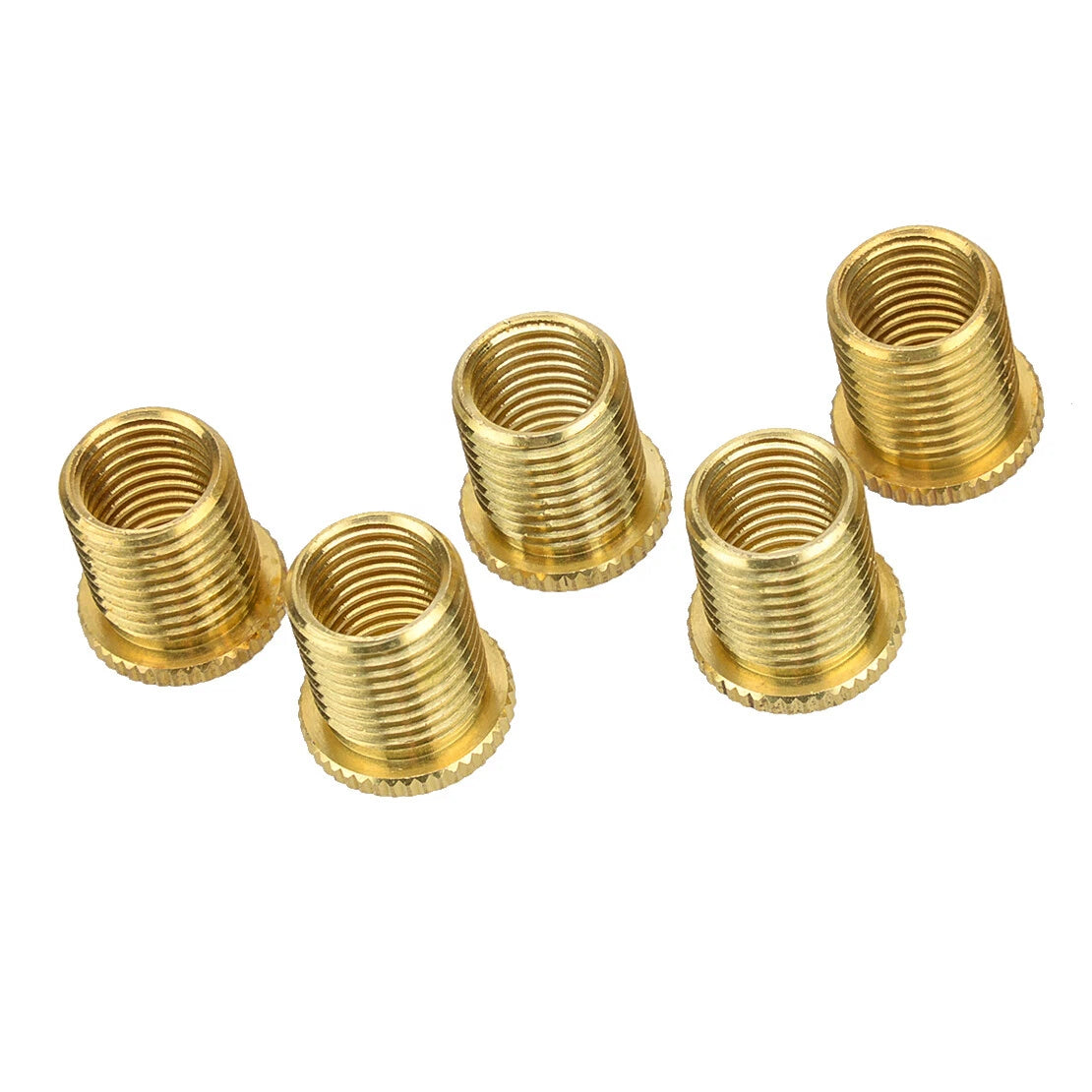 10Pc M10x1.25 Aluminum Gear Knob Thread Insert Nuts for Universal Fit