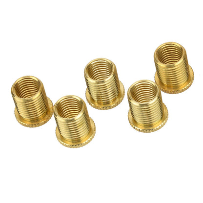 10Pc M10x1.25 Aluminum Gear Knob Thread Insert Nuts for Universal Fit