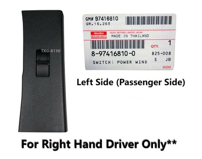 Power Window Switch with Cover for Isuzu D-Max (2012-2016)