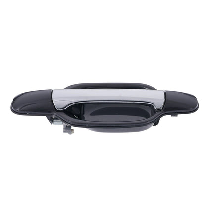 2pcs Rear LH+RH Black Door Handle for Rodeo RA Colorado RC (2000–2004)