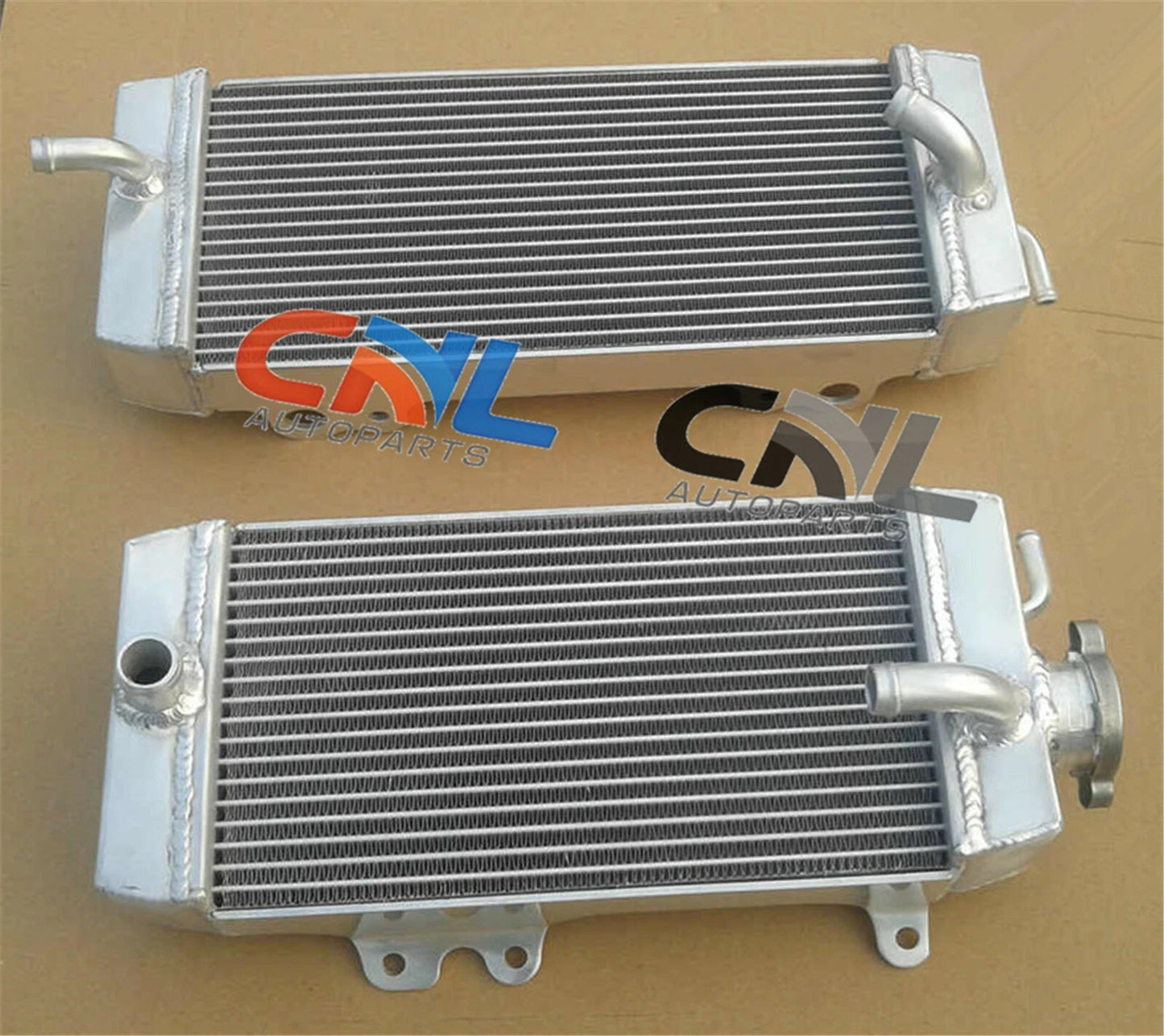 Hose Kit & Aluminum Radiator for Kawasaki KXF250 KX250F (2009-2010) RED