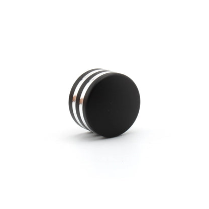 4 x Black White Engine Head Bolt Cover Nuts for Triumph Bonneville
