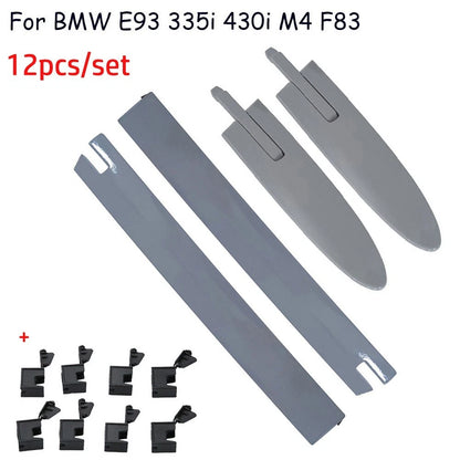 Hinge Cover Left Right 8 x for BMW E93 Convertible