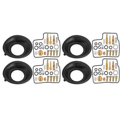 4 x Carburetor Repair Kit for Honda VF1100C, VF1100S, VT1100C (1983-1985)