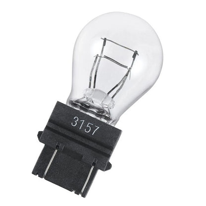10 x 3000K 3157 Clear Amber Tail Signal Brake Light Bulbs for Vehicles