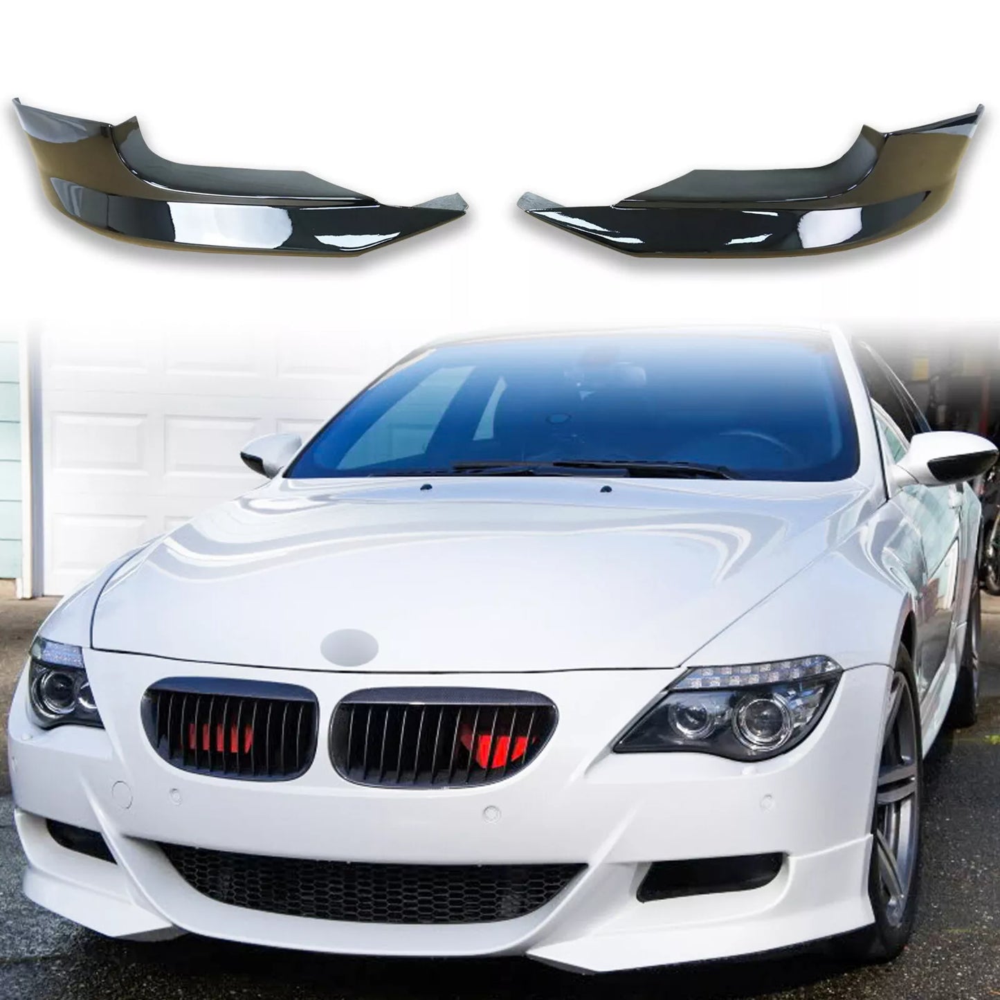 Bumper Lip Splitter for BMW 6er E63 E64 M6 (2003-2010)