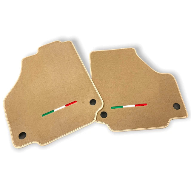 Beige Tailored Floor Mats for Ferrari 458 Spider (2010-2015)