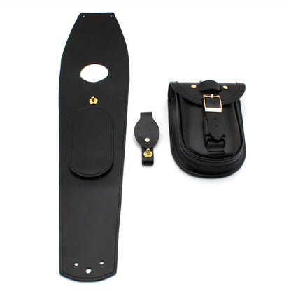 Motorcycle PU Black Detachable Tank Panel Bag for BMW R18 Classic (2020-2023)