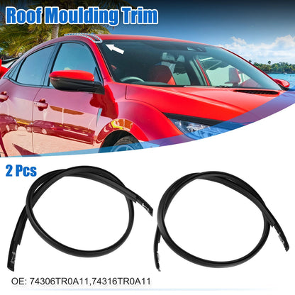 2 x Car Sealing Strips for Honda Civic (2012-2015)
