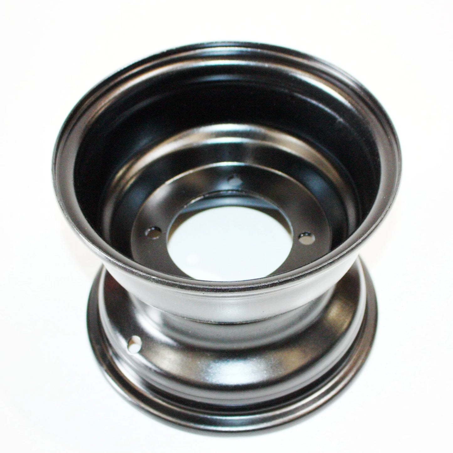 Black 18 x 9.50-8 4 Stud Rear Wheel Rim for Quad Dirt Bike ATV Buggy